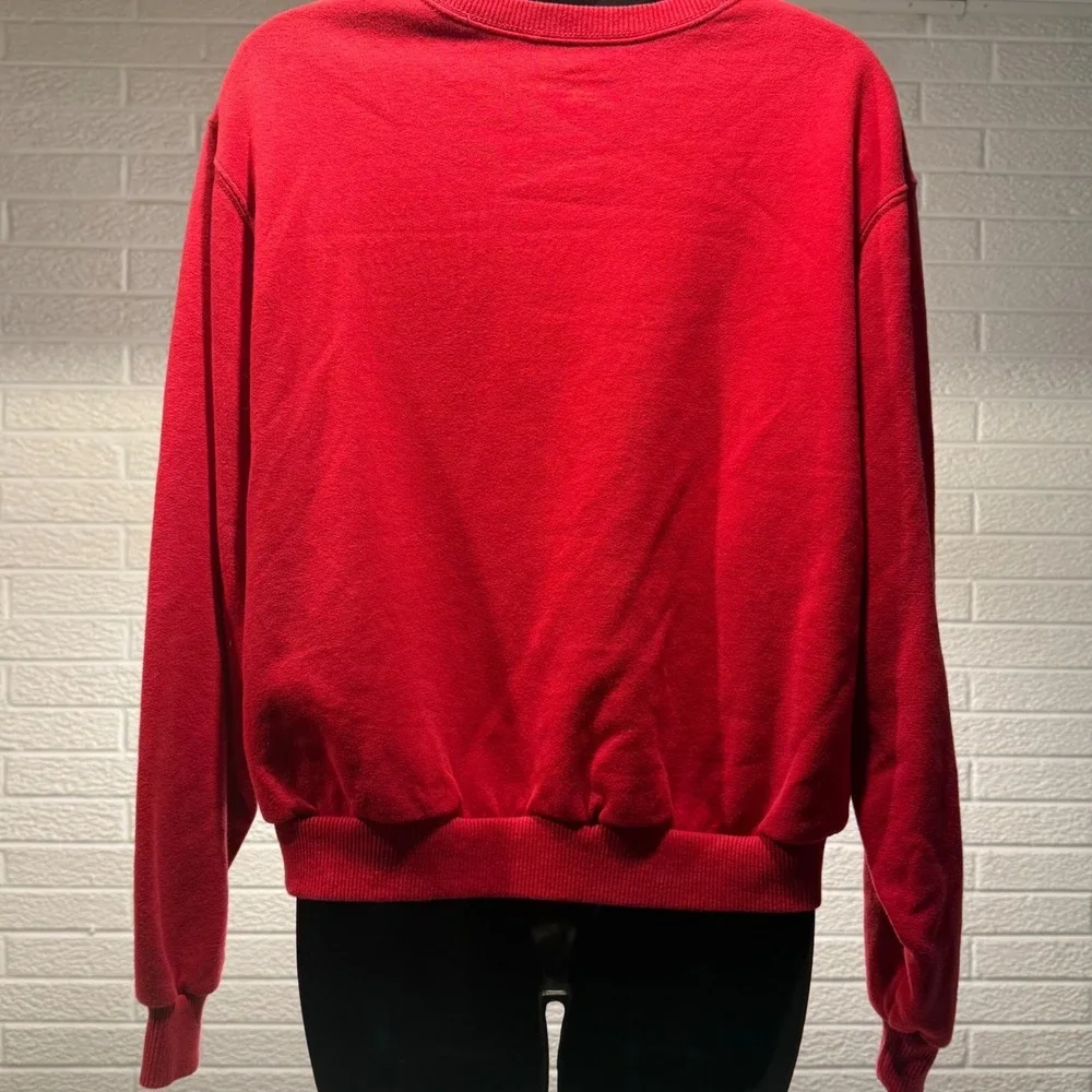 Hollister Red Vancouver North Shore Mountains‎ Graphic Sweatshirt - Picture 2 of 3